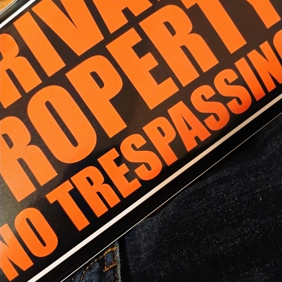 6PK Hot New Private Property Vinyl Sticker Warning Decal - Picture 7 of 7